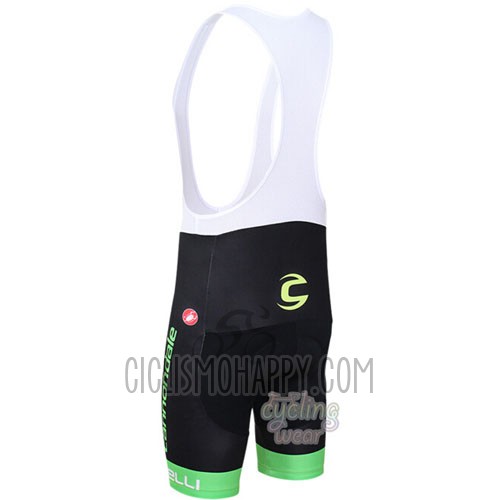 Cannondale Cycling Jersey Bib Short 2016 Men Short Sleeve Green
